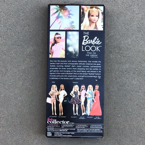 Barbie Collector Black Label outfit, “Barbie LOOK, Pink on the Green” New in Box - Picture 2 of 4